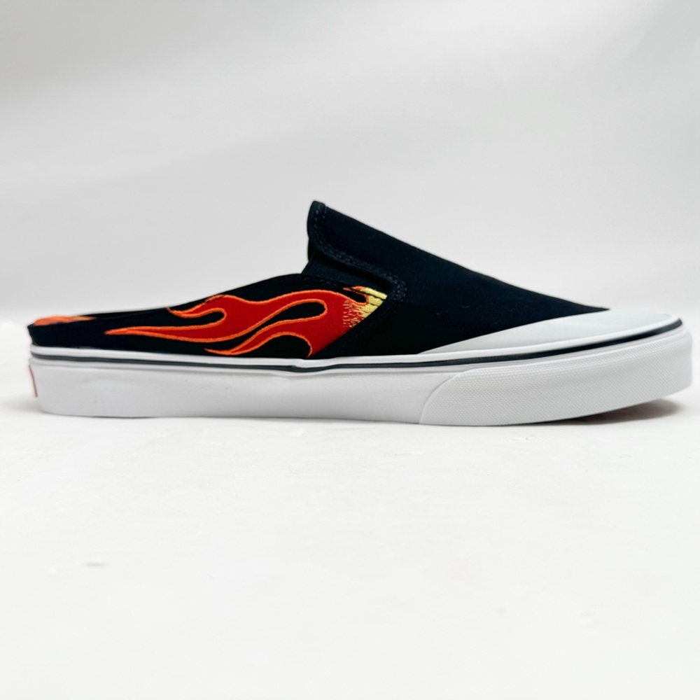 Vans x A$AP Worldwide Classic Slip-On Mules Black Flame - Picture 5 of 16